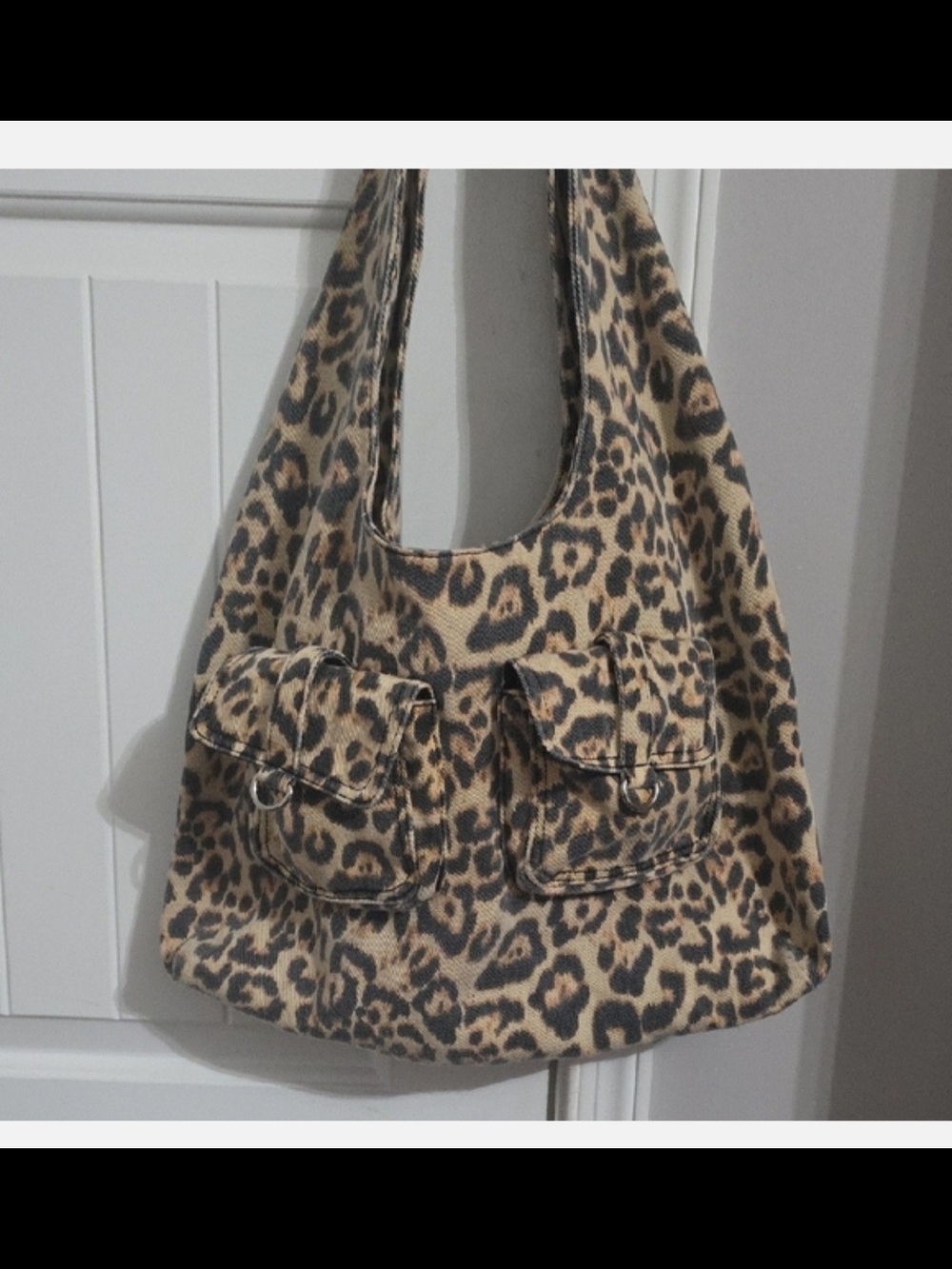 Leopard Print Shoulder Bag - Beige Brown Viral Purse Sold Out Everywhere!